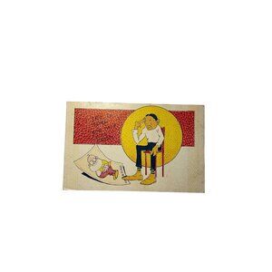 Vintage Postcard Adolph Novelty Valentine Humor Non Topographical Standard u